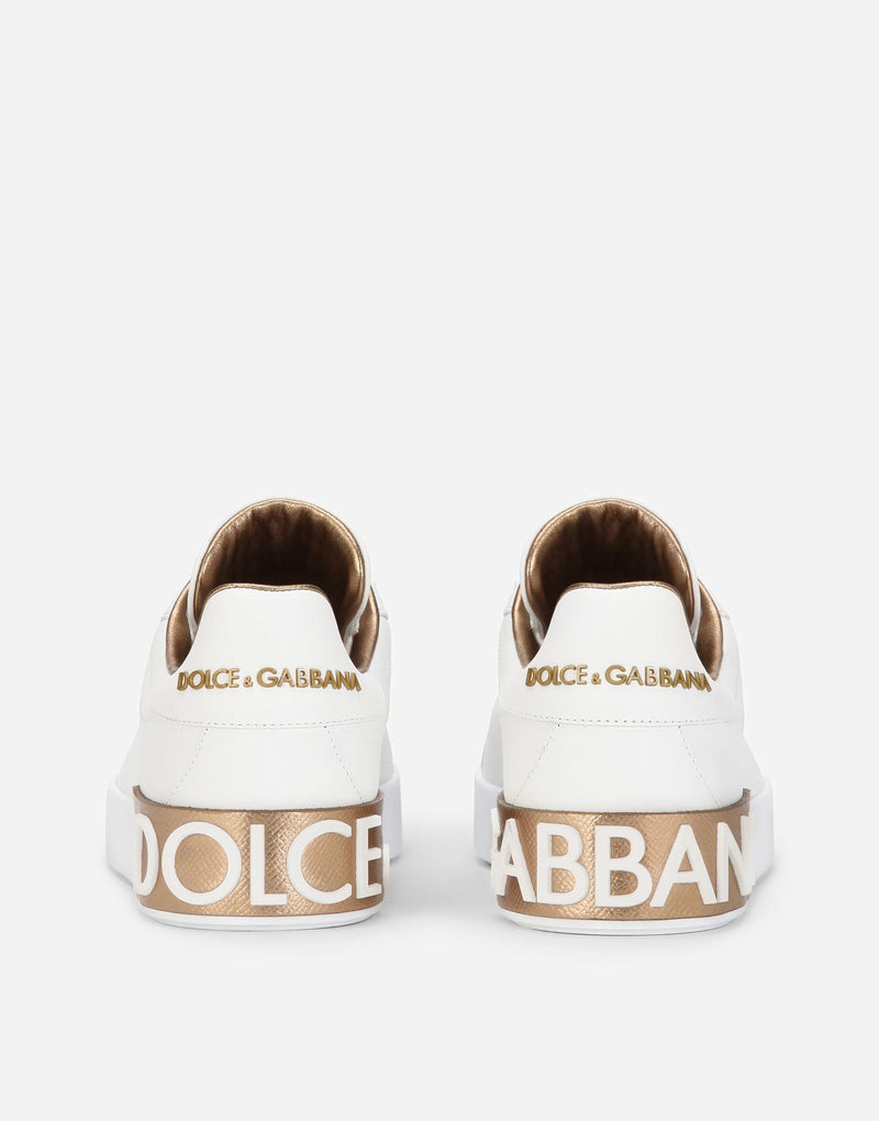 Dolce&Gabbana Calfskin nappa Portofino sneakers