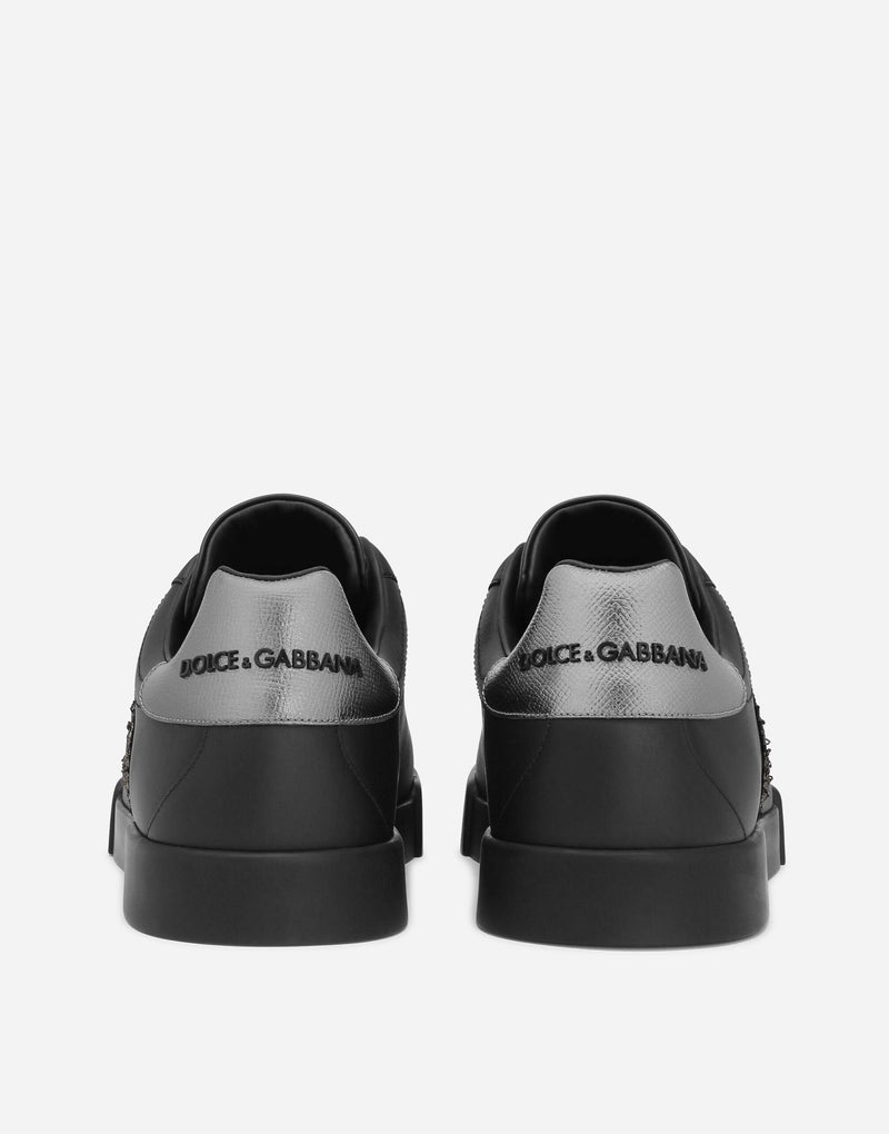 Dolce&Gabbana Black Portofino sneakers