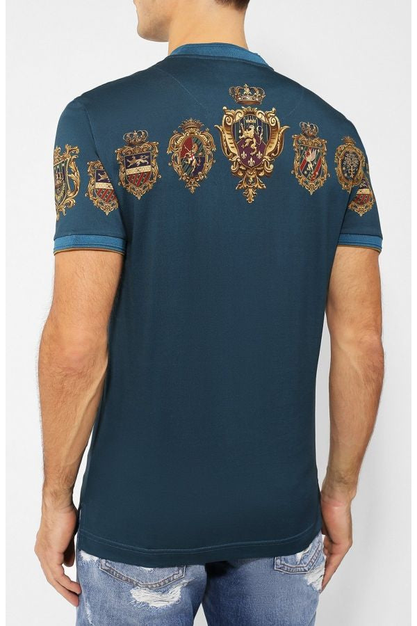 DOLCE & GABBANA T-Shirt Teal Green