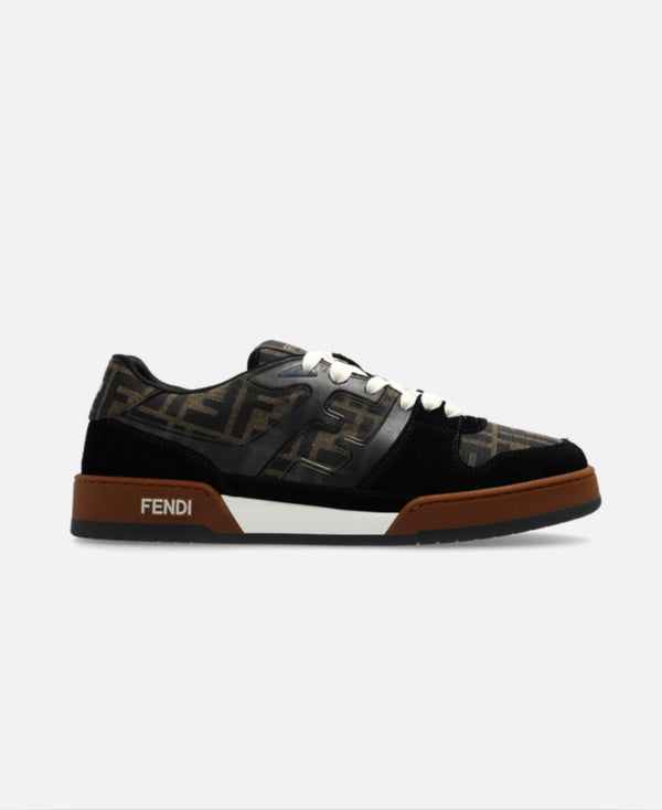 Fendi Sneakers
Brown FF jacquard low-tops