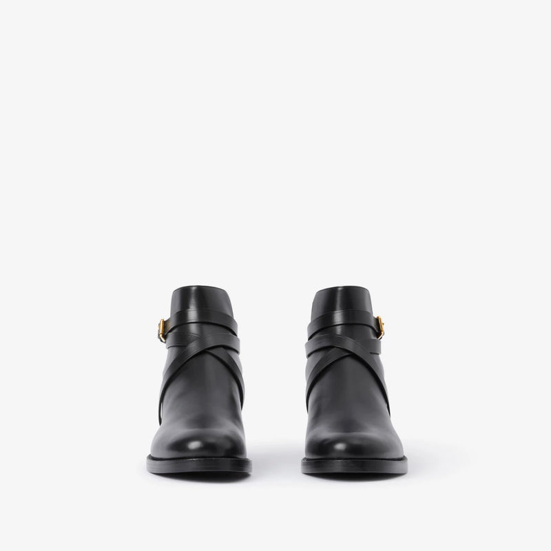 Burberry  Leather Ankle Boots