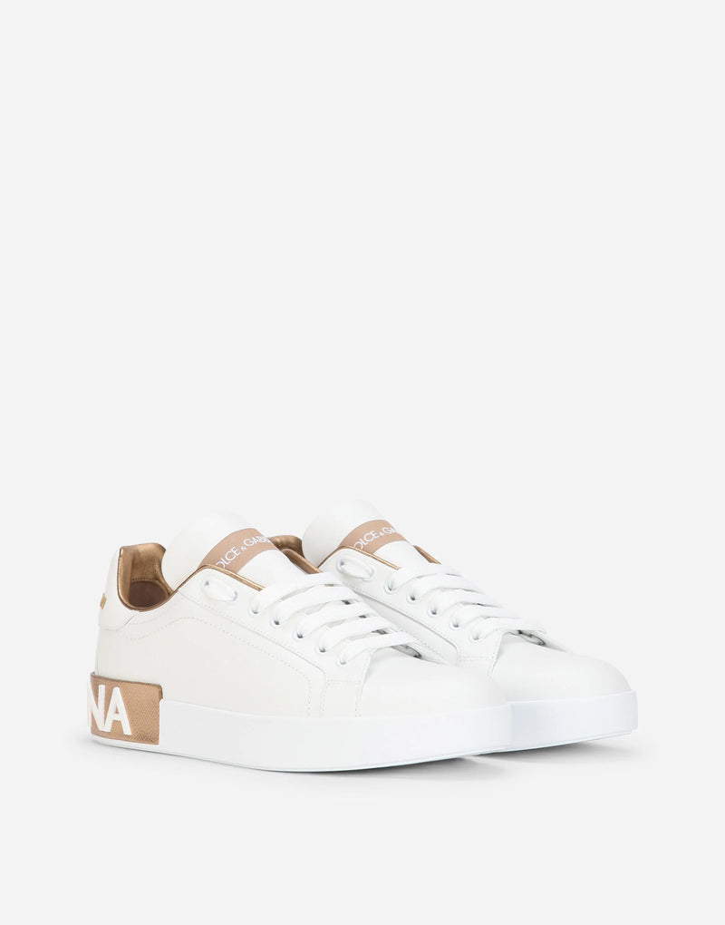 Dolce&Gabbana Calfskin nappa Portofino sneakers