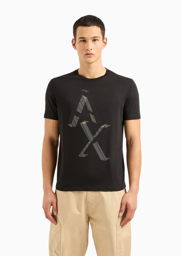 Armani - Black jersey T-shirt