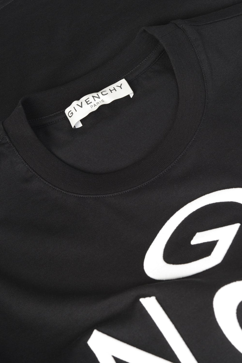 GIVENCHY
Refracted-Design Logo-embroidered T-shirt"