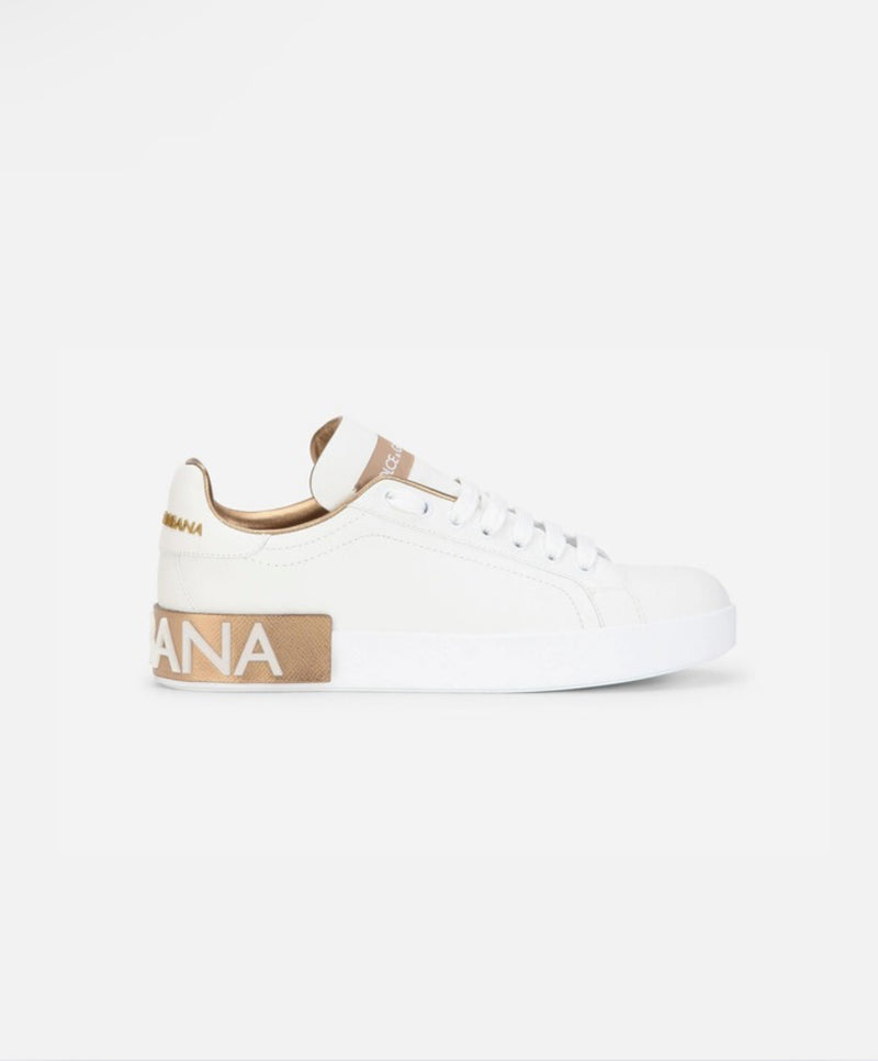 Dolce&Gabbana Calfskin nappa Portofino sneakers