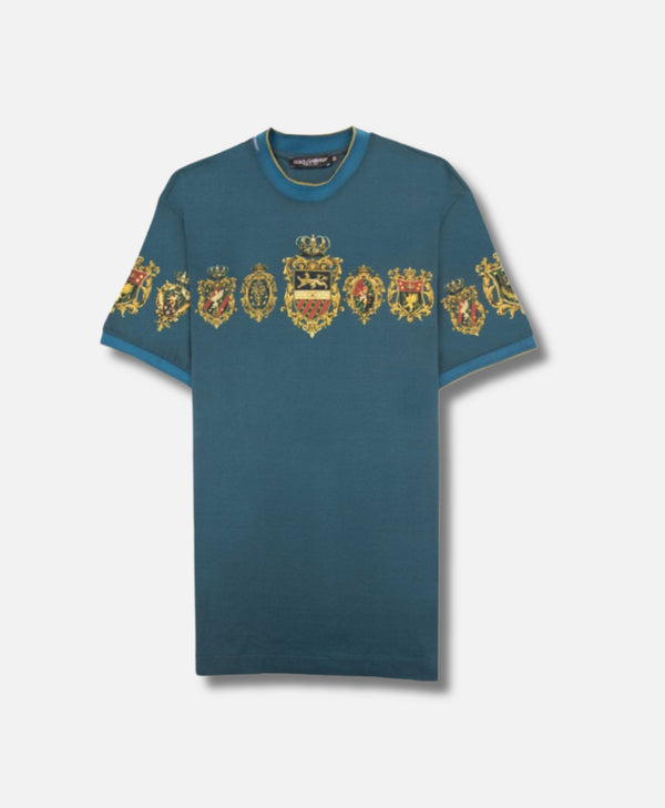 DOLCE & GABBANA T-Shirt Teal Green