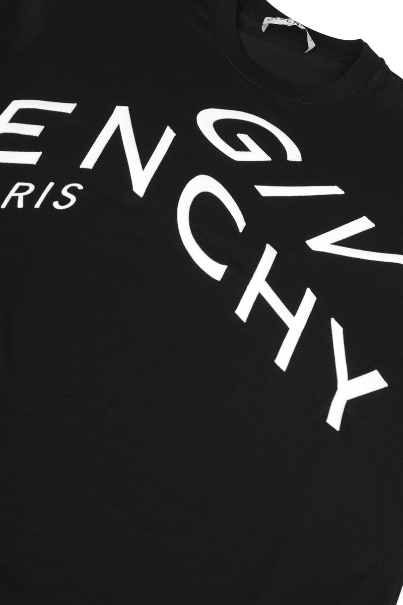 GIVENCHY
Refracted-Design Logo-embroidered T-shirt"