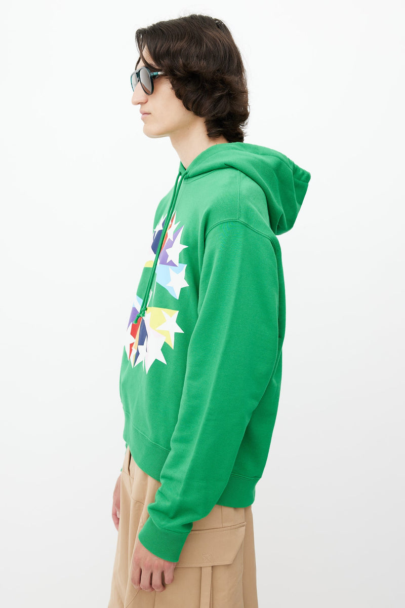 Gucci
Green & Multicolour GG Star Hoodie