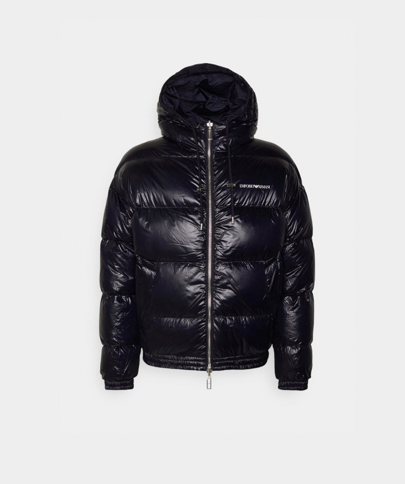 EMPORIO ARMANI Reversible Hooded Padded Jacket Navy (Copy)