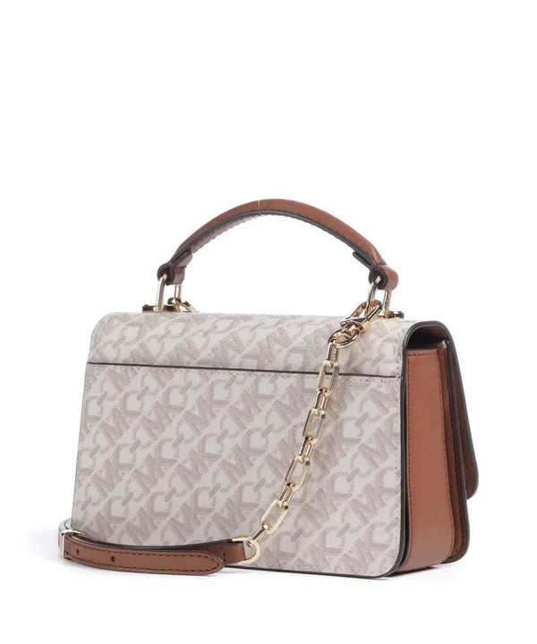 Michael Kors
Delancey Crossbody bag canvas ivory/brown