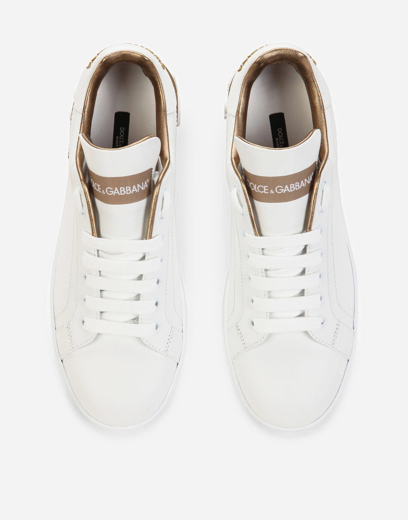 Dolce&Gabbana Calfskin nappa Portofino sneakers