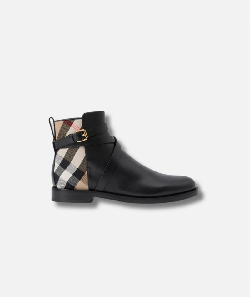 Burberry  Leather Ankle Boots