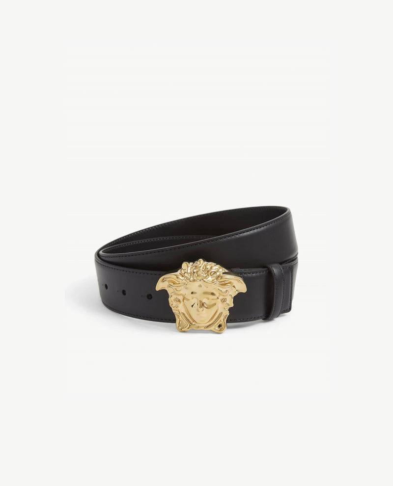 VERSACE - BELT WITH MEDUSA HEAD BUCKLE