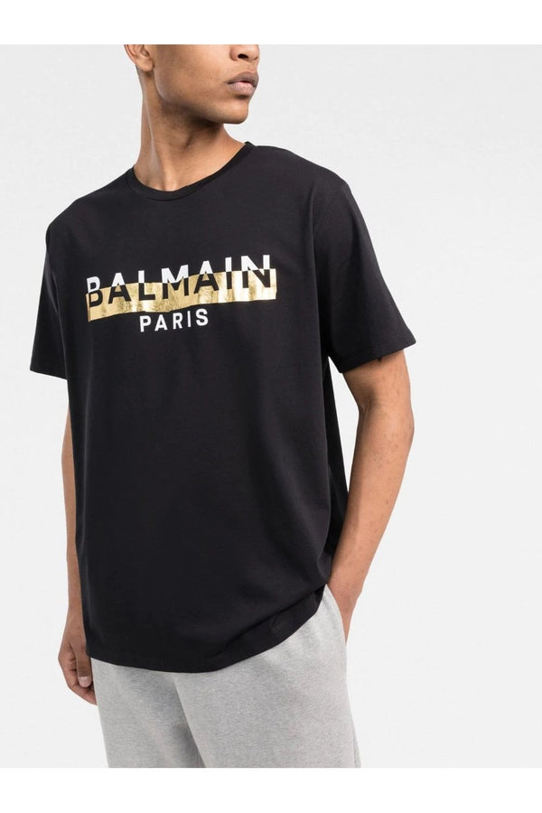 BALMAIN
Foil Tape T-Shirt