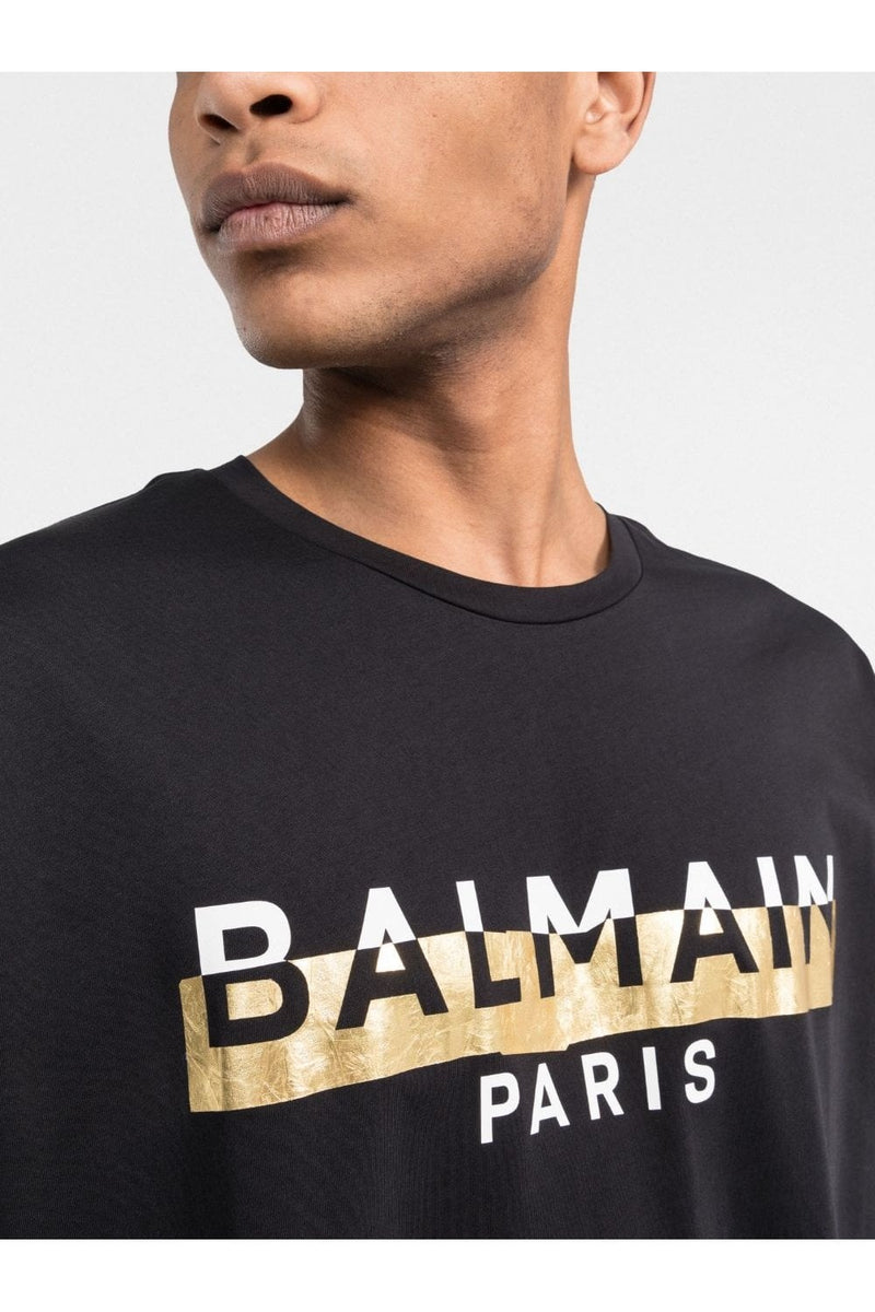 BALMAIN
Foil Tape T-Shirt