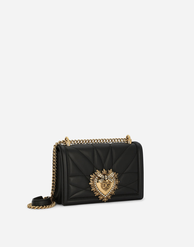 Dolce&Gabanna Medium Devotion bag in quilted nappa leather