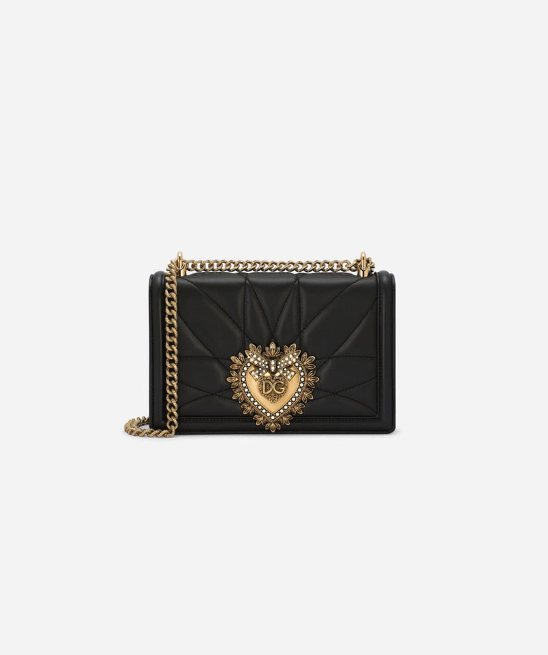 Dolce&Gabanna Medium Devotion bag in quilted nappa leather