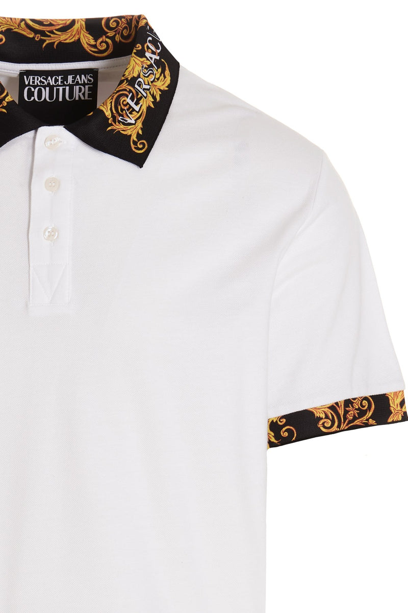 VERSACE JEANS COUTURE 'Barocco' polo shirt