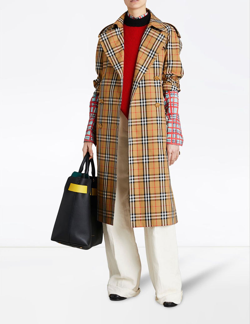 BURBERRY Vintage Check trench coat