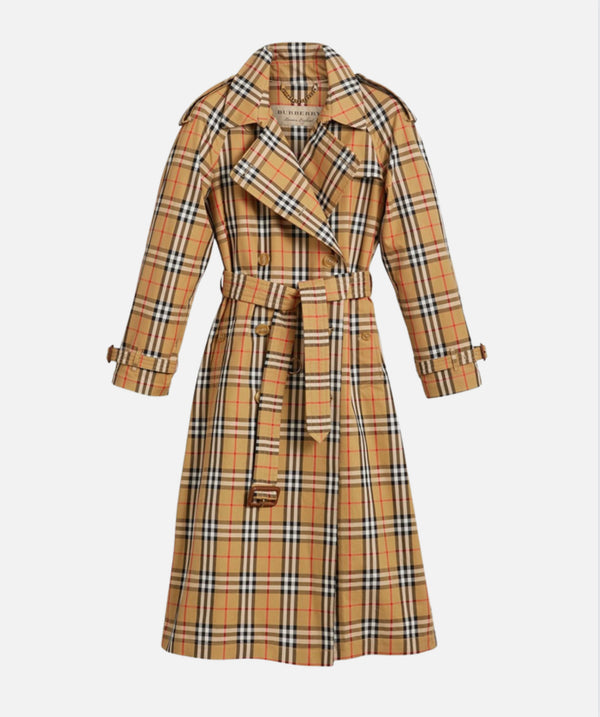 BURBERRY Vintage Check trench coat