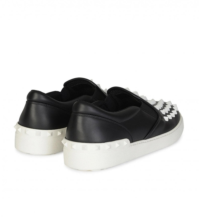 VALENTINO Studded Slip On Sneakers White