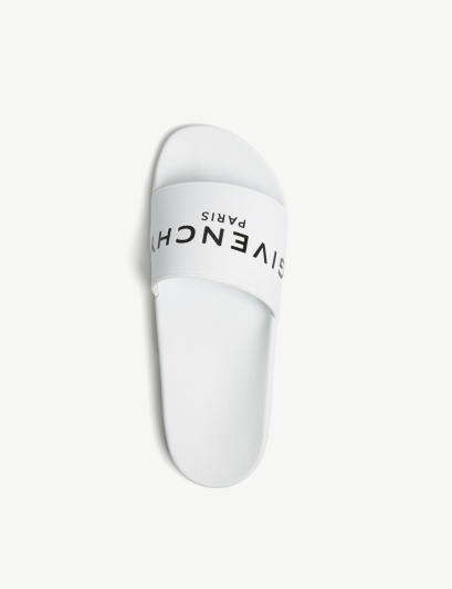 GIVENCHY Logo rubber slides