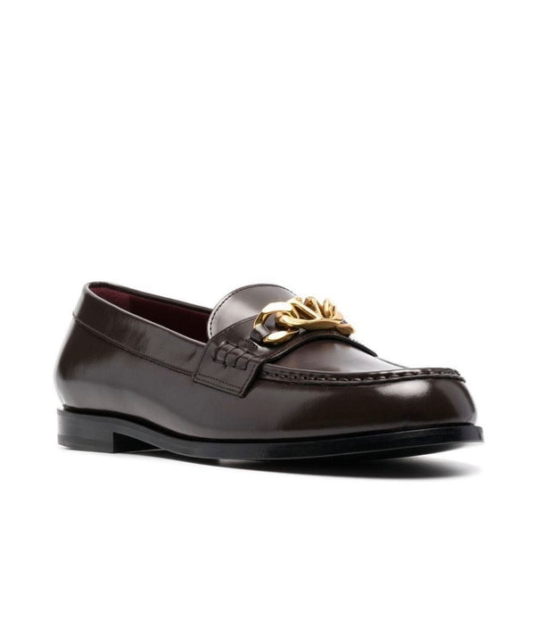 VALENTINO CHAINLORD LOAFER BITTER CHOCOLATE