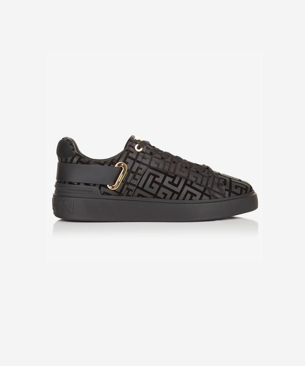 Balmain Monogram B Court Sneakers