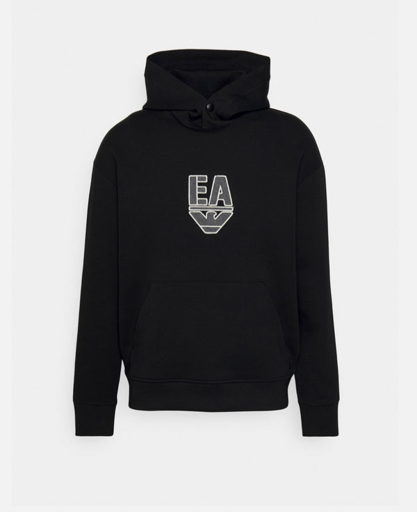 Emporio Armani LOGO JERSEY HOODIE