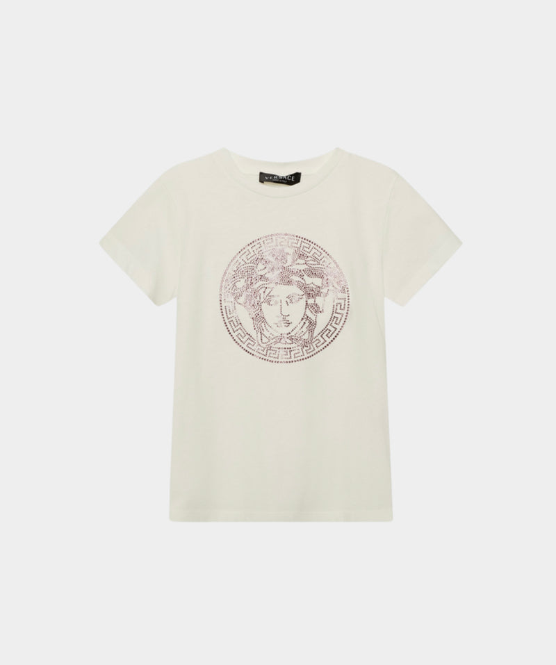 Versace STRASS MEDUSA UNISEX - Print T-shirt