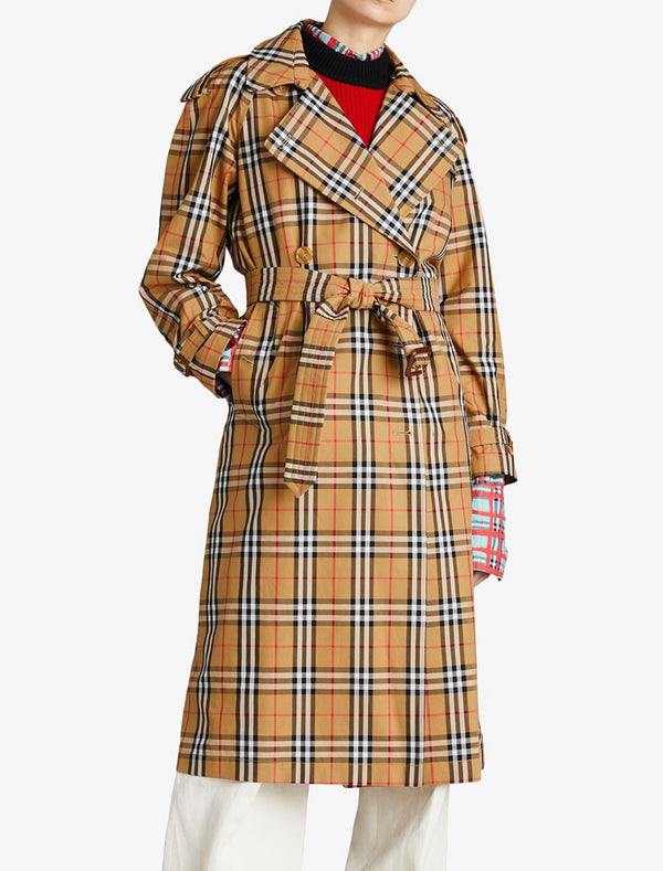 BURBERRY Vintage Check trench coat