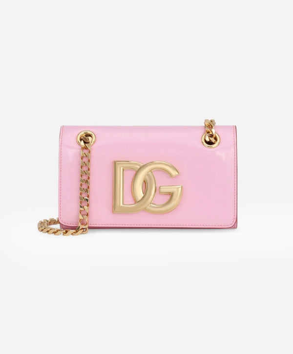 Dolce&Gabbana Polished calfskin 3.5 phone bag