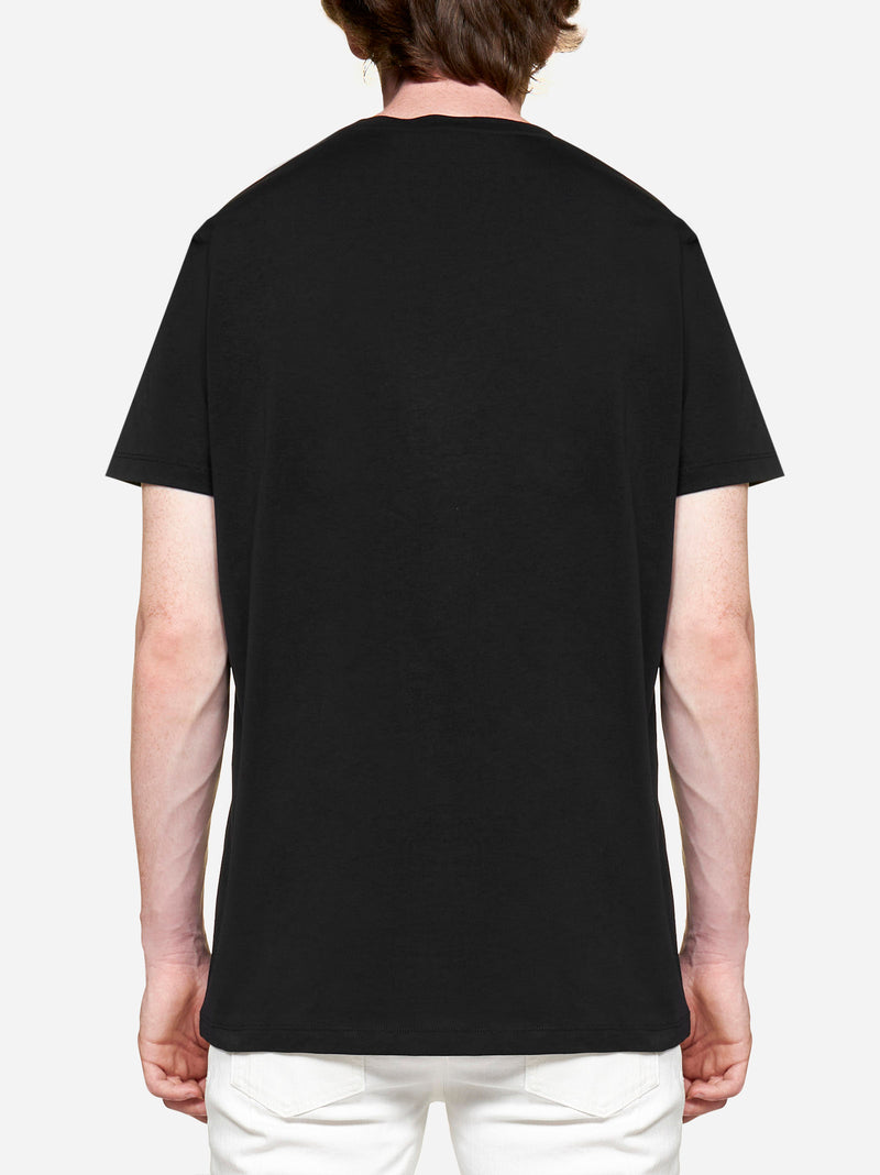 BALMAIN Logo cotton t-shirt