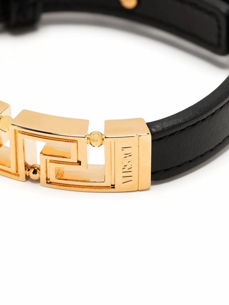 VERSACE Black & Gold Bracelet