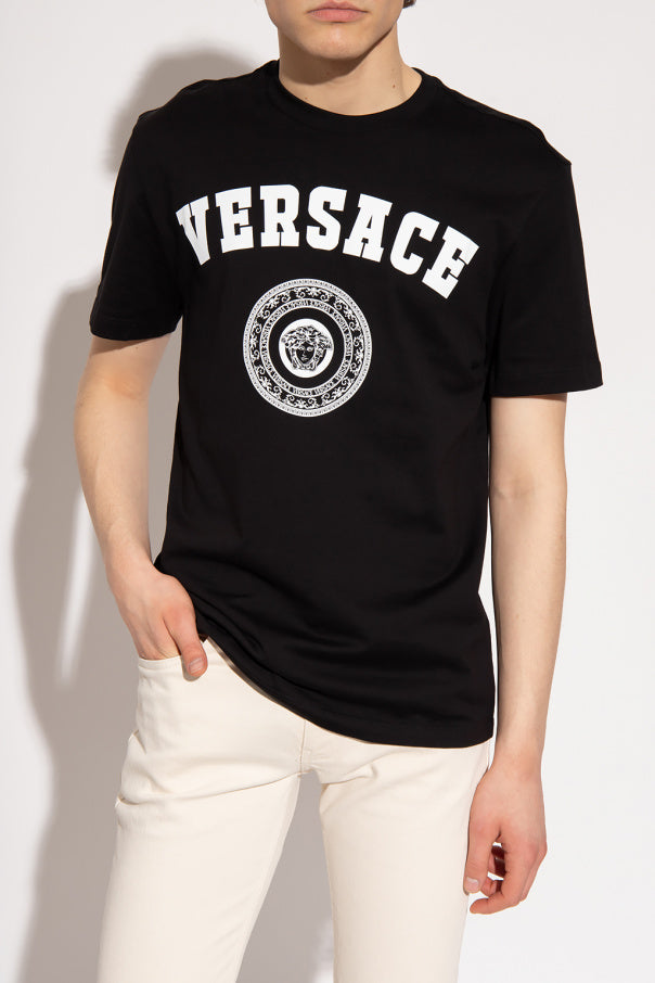 VERSACE T-SHIRT WITH LOGO