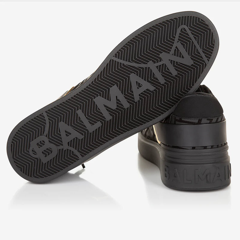 Balmain Monogram B Court Sneakers