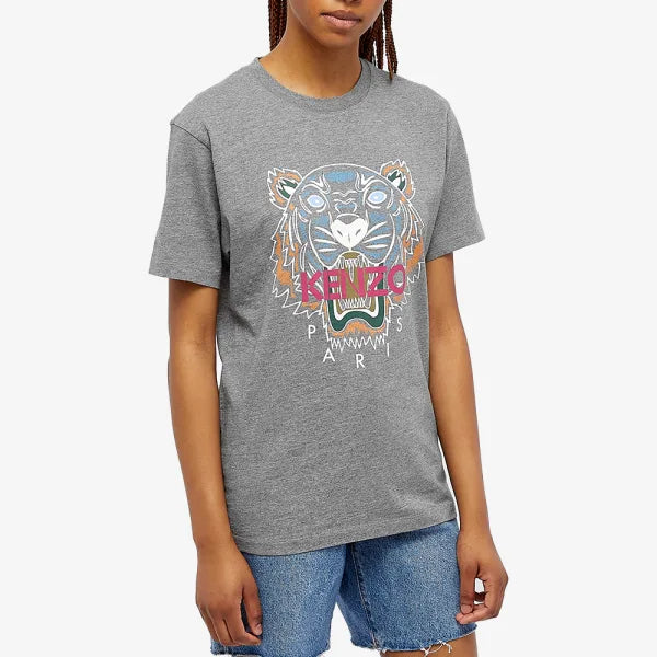 KENZO TIGER TEE DOVE GREY