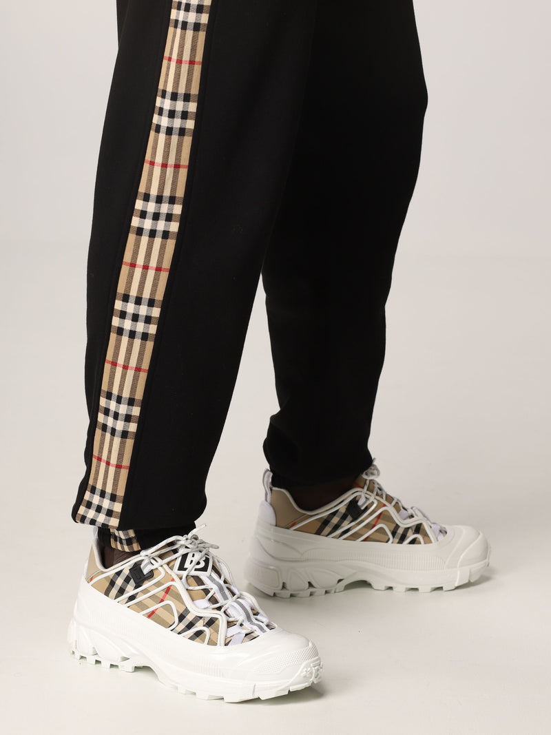 BURBERRY TROUSERS WITH LOGO