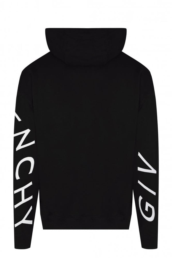 GIVENCHY Logo-Print Cotton Hoodie"