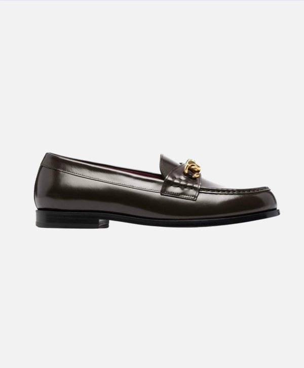 VALENTINO CHAINLORD LOAFER BITTER CHOCOLATE