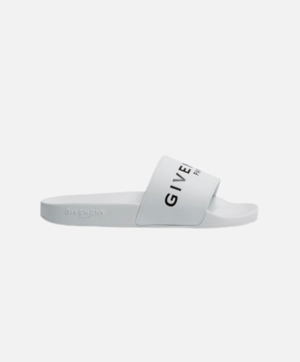 GIVENCHY Logo rubber slides