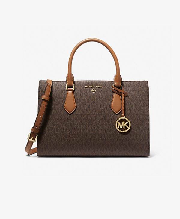 MICHAEL KORS VALERIE SMALL LOGO SATCHEL