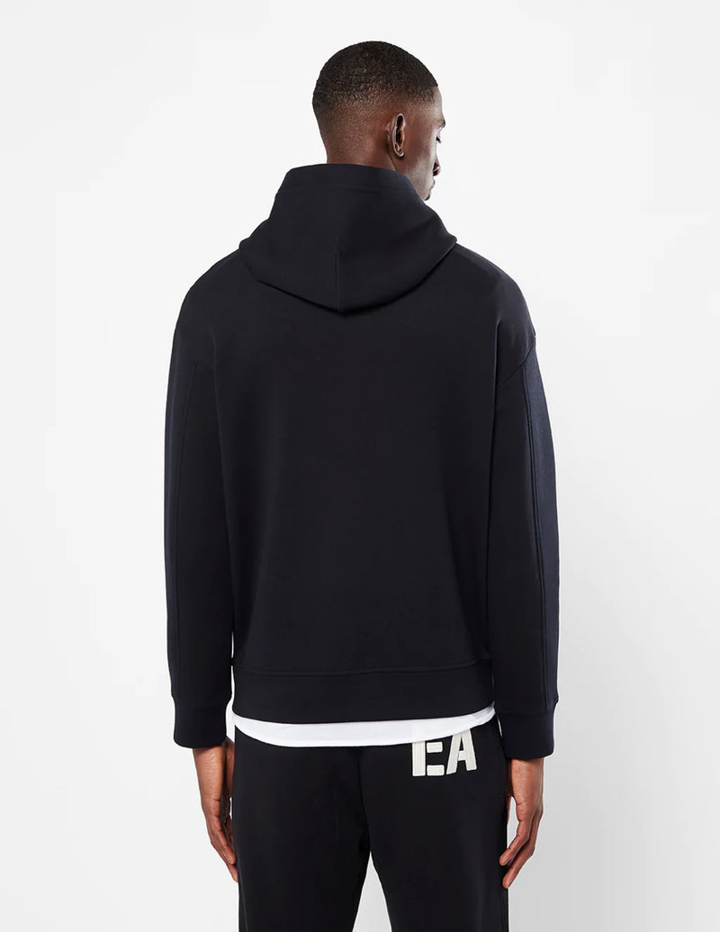 Emporio Armani LOGO JERSEY HOODIE