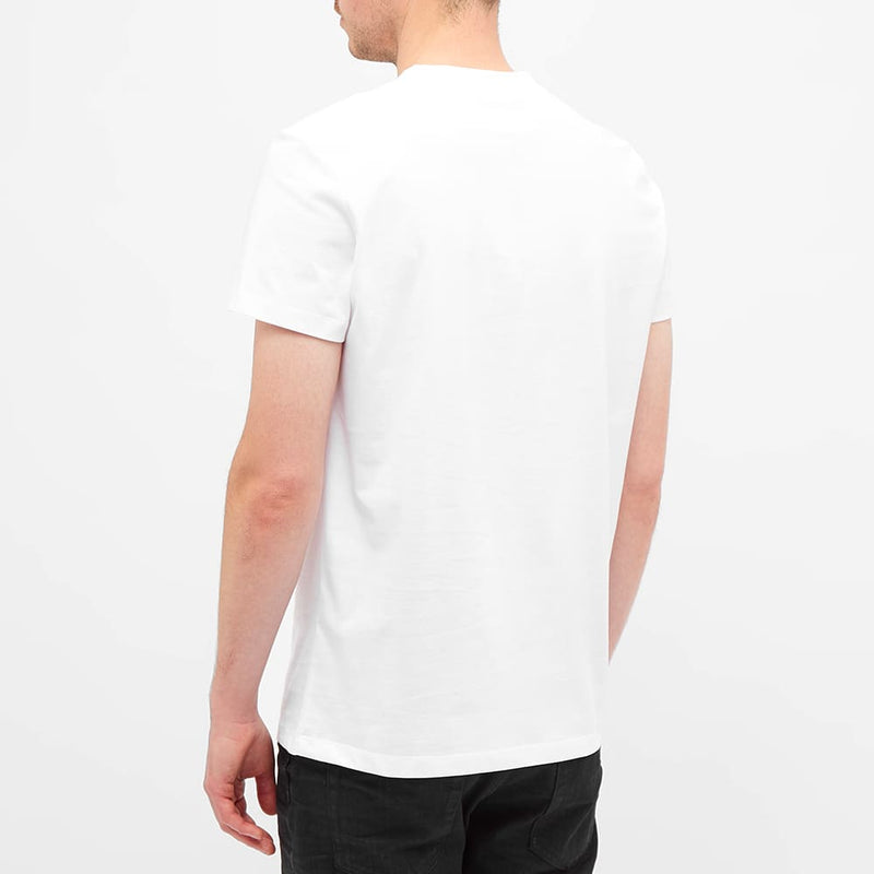 Balmain Flocked Coin Logo T-Shirt ‘White