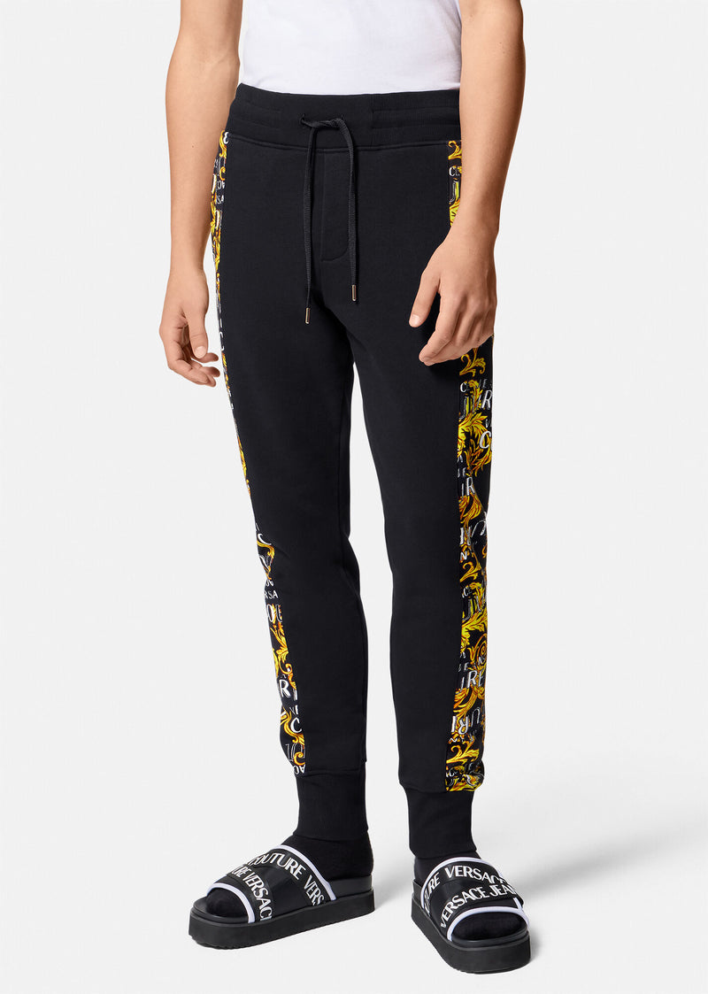 Versace LOGO COUTURE SWEATPANTS