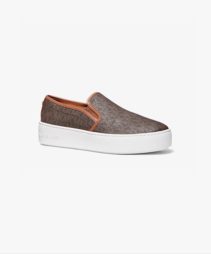 MICHAEL MICHAEL KORS Teddi Logo Slip-On Platform Sneaker