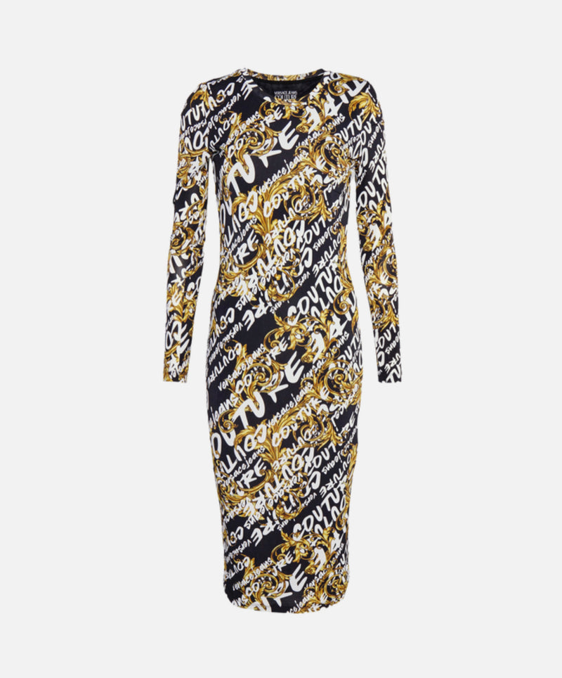 Versace Jeans Couture BRUSH - Jersey dress