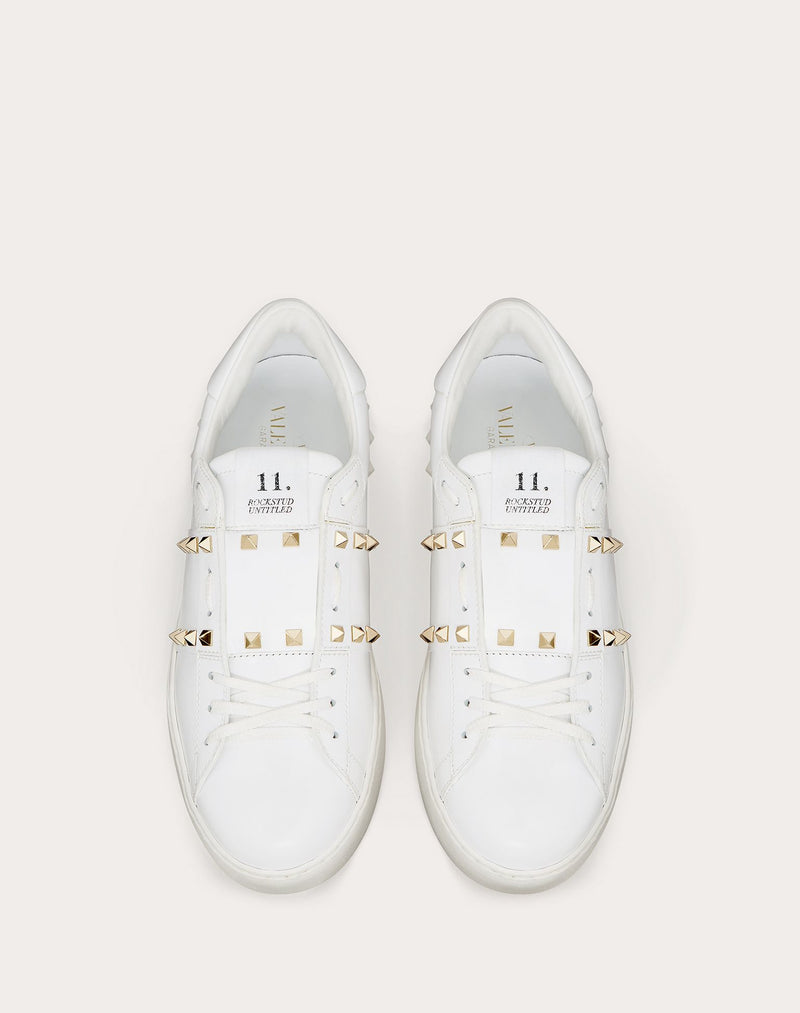 Valentino CALFSKIN ROCKSTUD UNTITLED SNEAKER