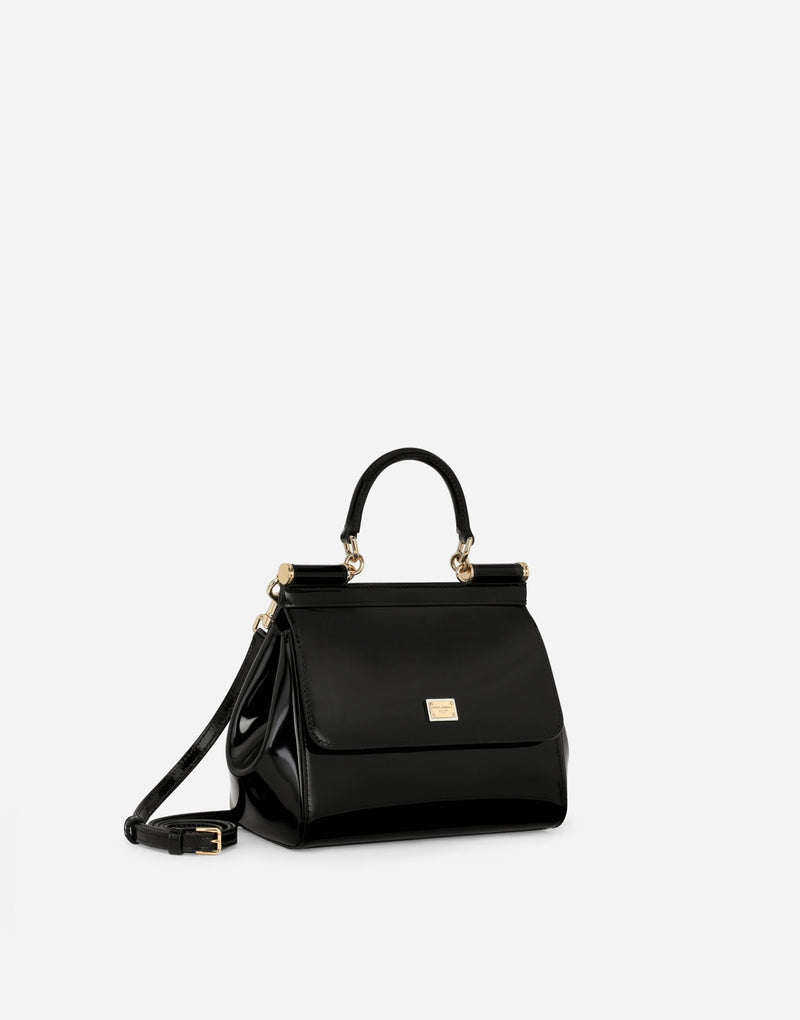 Dolce&Gabbana Small Sicily bag in polished calfskin