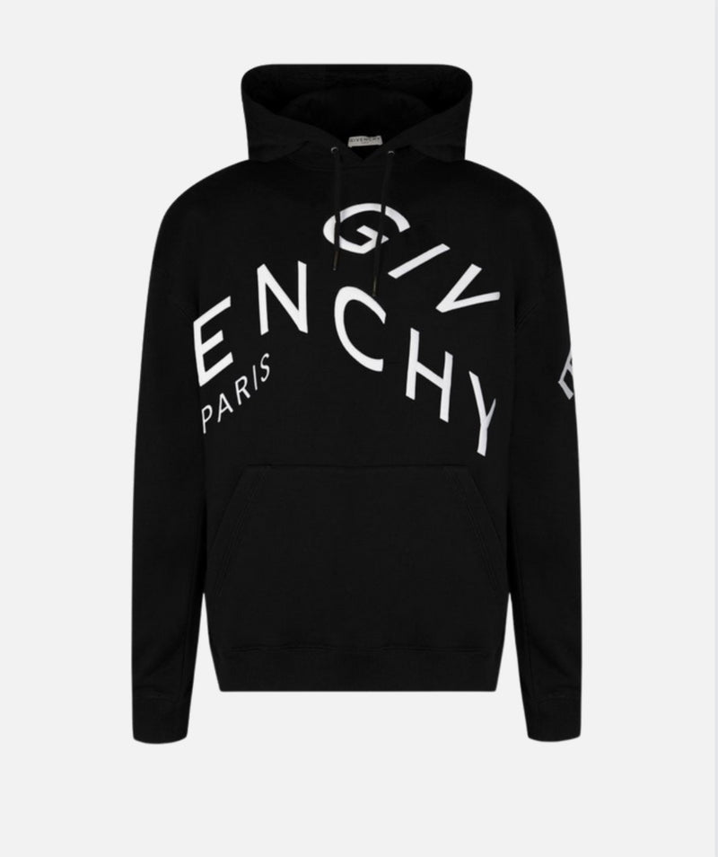 GIVENCHY Logo-Print Cotton Hoodie"